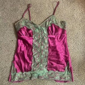 Satin cami top